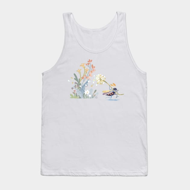 Wildflowers Tank Top by Nina Nill